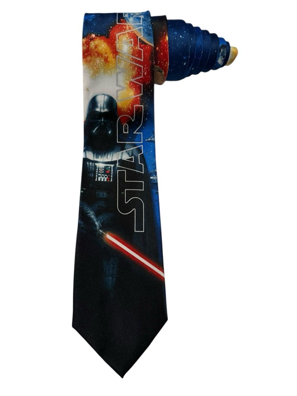 Star Wars Darth Vader Red Lightsaber Mens Novelty Necktie